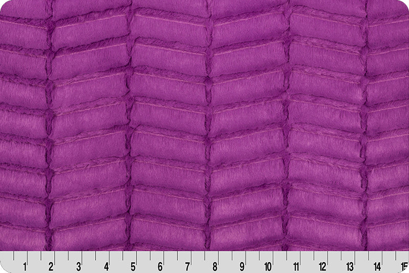 Luxe Cuddle Hide Pansy - sold by the 1/4 yard