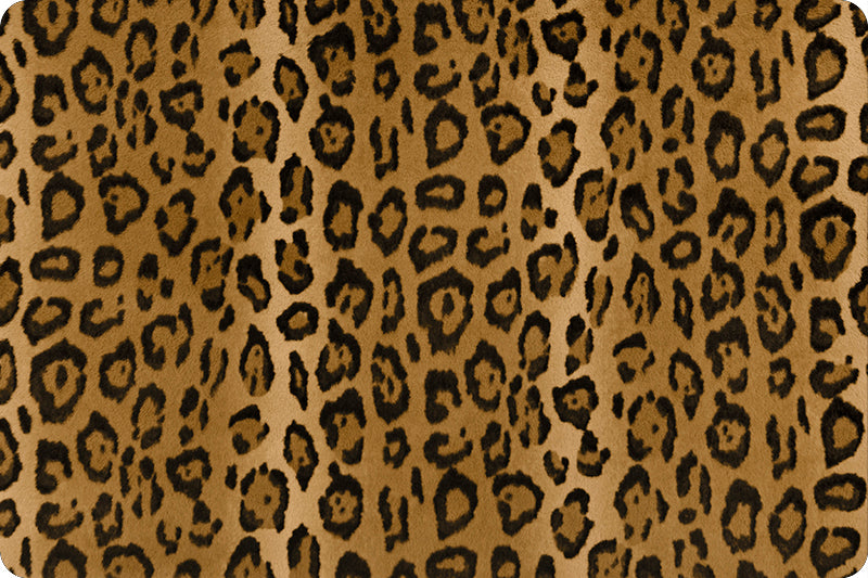 Luxe Cuddle Wild Jaguar  – sold by ¼ yard