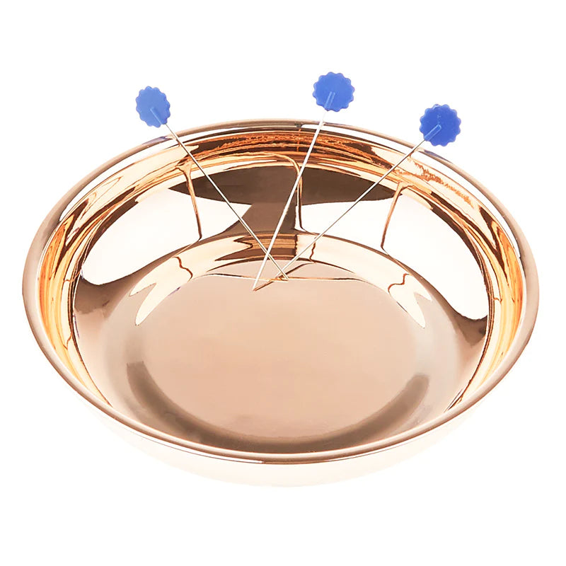 Hemline Rose Gold Magnetic Pin Dish