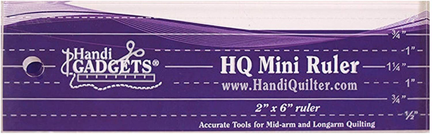 Handi Quilter - HQ Mini Ruler 2 x 6"