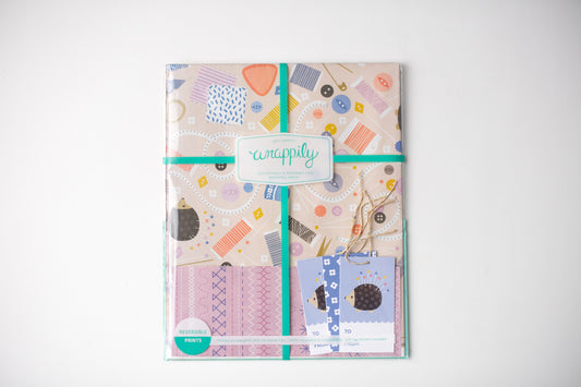 Sewing Gift Wrap Set