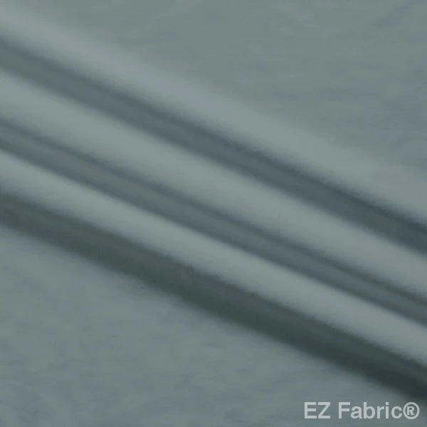 Grey Silky Minky 3mm 58/60" - EZ Fabric