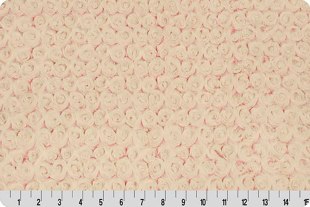 Luxe Cuddle Frosted Rose – sold by ¼ yard
